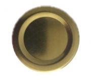 METAL CAPS TO 43 MM GOLDEN GOLD LACQUER