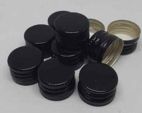 SCREW METAL CAP 18/12 BLACK