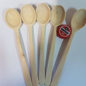 10 БРОЯ ДЪРВЕНИ ЛЪЖИЧКИ 18 СМ
