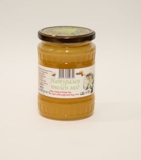 Натурален пчелен мед липа 750 г