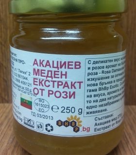 Меден екстракт от рози, Акация 212 ml