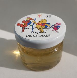 Бурканче с мед за Кръщене / Свето Кръщение вариант 0010